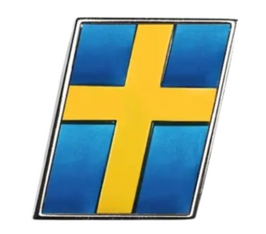 Badge SWEDISH FLAG
